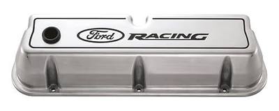 Proform 302-001 Polished Aluminum Valve Cover, black