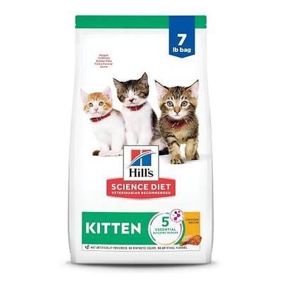 Hill's Science Diet Kitten Formula Dry Cat Food | #1 Veterinarian Recommended, Chicken Recipe, 7 lb. Bag