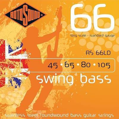 Rotosound RS66LD Swing Bass Electric Bass 4 String Set (45-105)