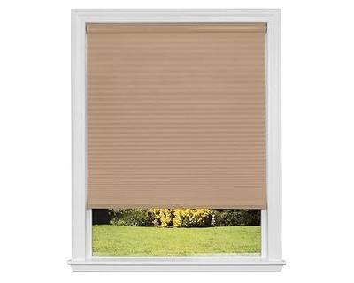 Redi Shade Custom Cordless Cellular Blackout Shades, Cream, 21 1/8 in x 72 in