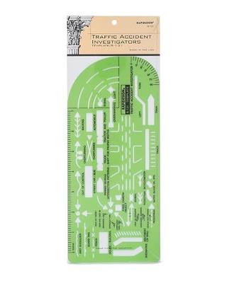 Traffic Accident Investigator Large-Size Template, 1 Each (R131)