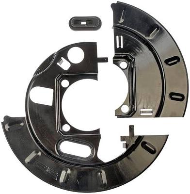 Dorman 924-213 Rear Brake Dust Shield - 1 Split Compatible with Select Cadillac / Chevrolet / GMC Models (OE FIX)