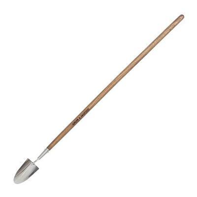 Spear & Jackson Stainless Steel Long-Handled Trowel, Durable Gardening Tool with Ergonomic Handle for Effortless Digging