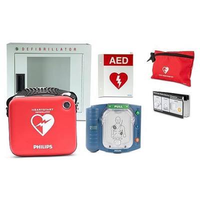 HeartStart Philips OnSite AED Defibrillator, Business Package M5066A-C02BPB
