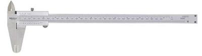 Mitutoyo 530-114 Vernier Caliper, Stainless Steel, Inch/Metric, 0-8" Range, +/-0.002" Accuracy, 0.0078" Resolution | Inch/Metric, +/-0.002" Accuracy, 0.0078" Resolution
