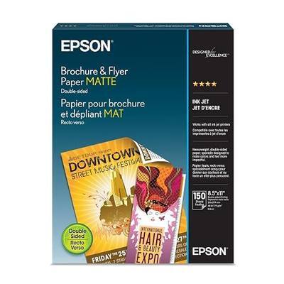 Epson Brochure and Flyer Paper Matte Double-Sided (S042384) 8.5" x 11"