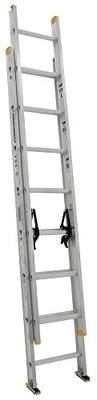 Louisville Ladder 16-foot Aluminium Extension Ladder, 250-Pound Load Capacity, Type I, AE3216