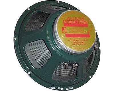 Jensen Speaker, Green, 12-Inch (C12N8)