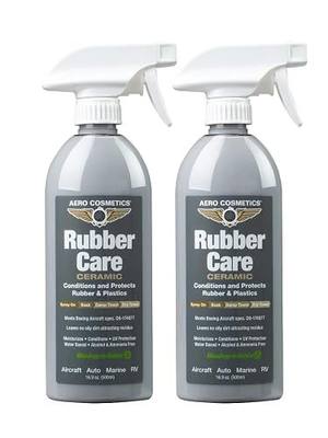 Ceramic Tire Dressing Protector, No Tire Shine, No Dirt or Brake Dust Attracting Residue 16 Fl. oz (2-Pack) Satin/Matte Finish Stays Clean Longer Cleans Up Easier Aircraft Grade