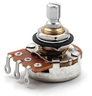 Bourns 500k Potentiometer - Short Split Shaft, Audio Taper, Low Friction Guitar Pot