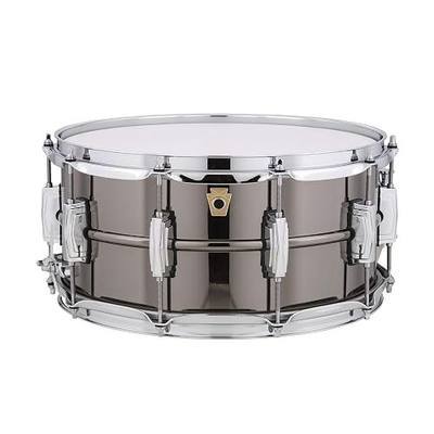 Ludwig LB417 Black Beauty 6.5" x 14" Smooth Brass Snare Drum with Imperial Lugs