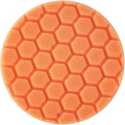 Chemical Guys, Hex-Logic Medium-Heavy Cutting Foam Pad, Orange, 5.5 inch | Medium-heavy, for paint correction and defect removal on 5 inch backing plates, 5.5 inch, works with dual-action polishers