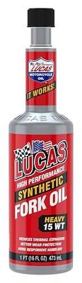 Lucas Oil 15w Synthetic Fork Oil Light - 16oz