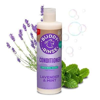 Buddy Rinse Conditioner for Dog Grooming Dog, Lavender & Mint, 16 oz. Bottle