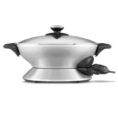Breville BEW600XL Hot Wok, 6 Quart, Brushed Stainless Steel