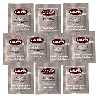 Strange Brew My-WNCV-DYMZ 10 Packs of KIV-1116 Lalvin Yeast for Winemaking, Multi