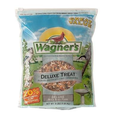 Wagner's 62067 Deluxe Treat Blend Wild Bird Food, 4 Pound (Pack of 1)