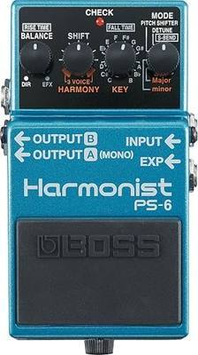 BOSS Harmonist Guitar Pedal (PS-6), Blue