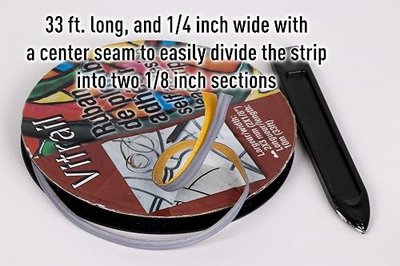 PEBEO LEAD STRIP ADH 1/8"X11YD