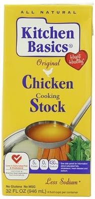 Kitchen Basics Real Chicken Stock, 32-Ounce (Pack of 6)