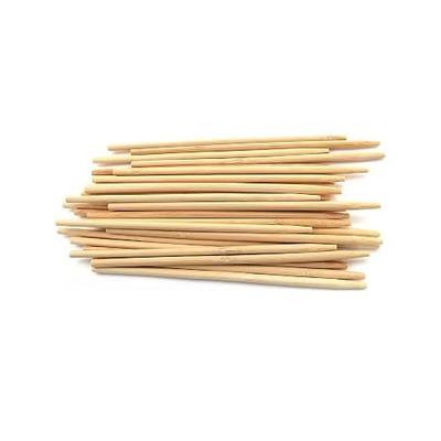 BambooMN - 5mm Semi-Point Candy Apple Bamboo Skewers - 6.5" (16.5cm) - 100 Pieces