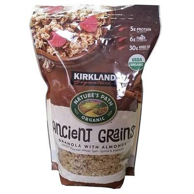 Kirkland Signature Nature's Path Organic Ancient Grains with Almonds, 35.3 oz