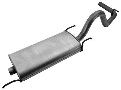 Walker Quiet-Flow SS 56204 Direct Fit Exhaust Muffler Assembly 2.25" Inlet (ID) 2.5" Outlet (OD) for Toyota Tacoma