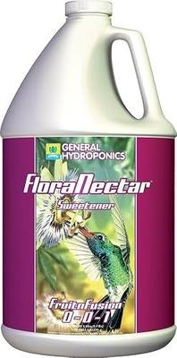 General Hydroponics GH1603 Flora Nectar Fruit and Fusion for Gardening, 1-Gallon fertilizers, 1 Gallon, White