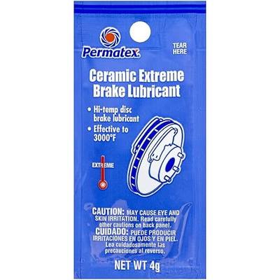 Permatex 09973 Counterman's Choice Ceramic Extreme Brake Parts Lubricant, 5 g Pouch