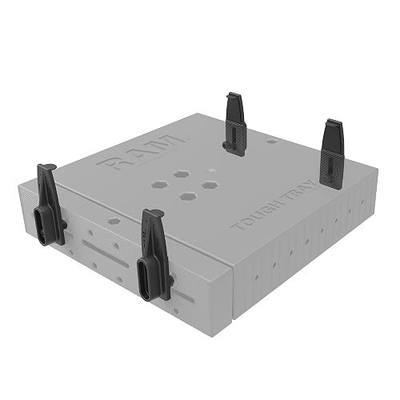 RAM MOUNTS Tough-Tray Flat Clamping Arm Kit, Laptop Tray Side Keepers for RAM-234-3, Allows Laptop Closure RAM-234K1-4U