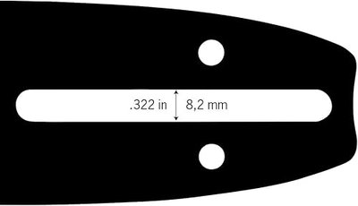 Oregon 180SDET041 .050" Gauge 3/8" Low Pro Pitch 18" Double Guard Bar