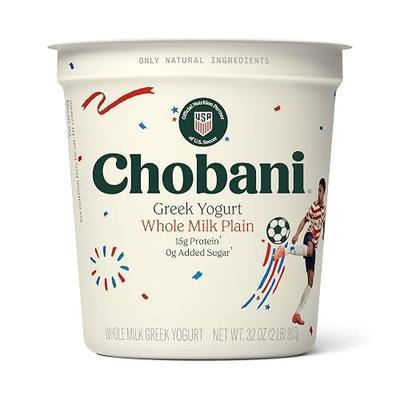Chobani® Whole Milk Plain Greek Yogurt 32oz
