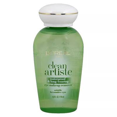 L'Oréal Paris Clean Artiste Eye Makeup Remover, Sensitive Eyes, 4 fl. oz.