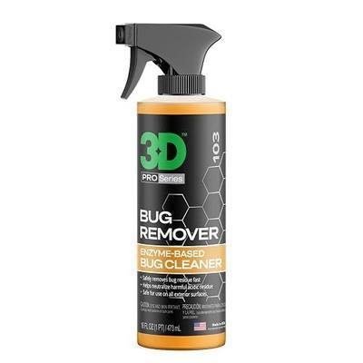 3D Bug Remover - All Purpose Exterior Cleaner & Degreaser to Wipe Away Bugs on Plastic, Rubber, Metal, Chrome, Aluminum, Windows & Mirrors, Suitable for use on Car Paint, Wax & Clear Coat