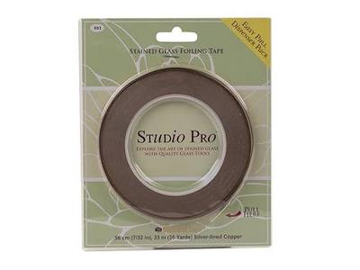 Studio Pro 7/32-Inch Silver Lined Copper Foil Tape