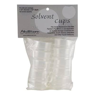 Masterson Solvent Cups 10 Count