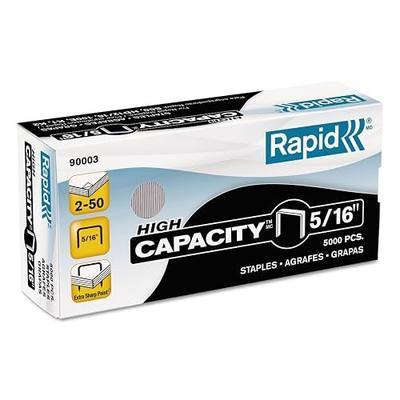 Rapid High Capacity Staples, 5/16-Inch, 5,000 Per Box (90003)