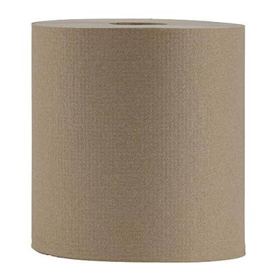 Boardwalk Hardwound Paper Towels, Nonperforated, 1-Ply, 8" x 800 ft, Natural, 6 Rolls/Carton