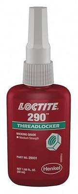 Loctite 29031 290 Green Wicking Grade Threadlockers, 1.69 oz., 50 mL