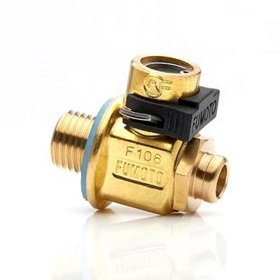 F104S FUMOTO® VALVE WITH SHORT NIPPLE 18MM-1.5 WITH LC-10