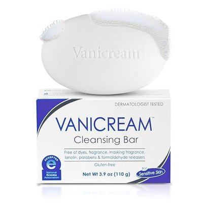 Vanicream Pharmaceutical Specialties Cleansing Bar, Unscented, 3.9. Ounce, (Pack of 6)