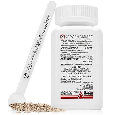 Sedgehammer 51516 Nutsedge Killer & Herbicide - Kills Yellow Nutsedge, Purple Nutsedge & Green Kyllinga, Selective Weed Killer for Lawns, Gardens & Landscapes