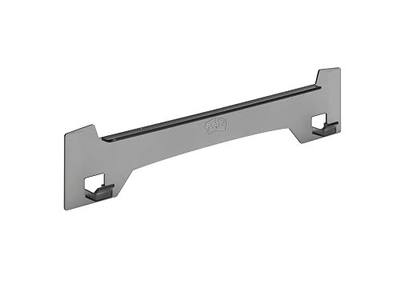 Post-it Super Sticky Easel Mounting System, 15x3.25x1.25 in, Grey, 2 Pk