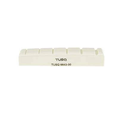 TUSQ by Graph Tech PQ-6643-00 Nut fits Schecter/ESP 6-String Guitars, Ivory 43mm