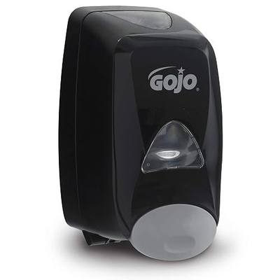 Gojo FMX-12 Push-Style Foam Soap Dispenser, Black, 1250 mL - 5155-06