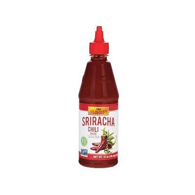 Lee Kum Kee Sriracha Chili Sauce Plastic Bottle (18 oz - 1 Pack), Gluten Free, Non-GMO, Vegan, Spicy, Hot and Sweet with a Hint of Garlic, Perfect for Stir-Fries, Dipping Sauces, Drizzling, Noodles, Marinades, and Dumplings