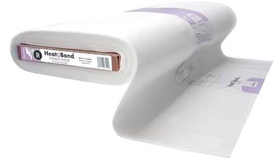 HeatnBond Fusible Fleece – Iron-On Fusible Fleece Interfacing for Sewing, Tote Bags, Purses, Quilting, and Home Décor – 100% Polyester – Made in USA – 20 Inch x 11 Yard Fusible Fleece Bolt