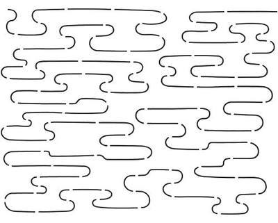 Quilting Creations Pond Ripples Quilt Stencil