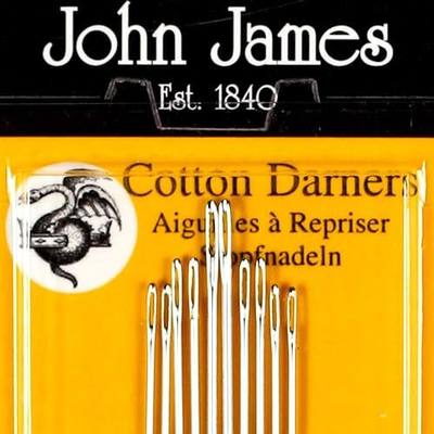 Colonial Needle 10 Count John James Cotton Darners Assorted Needles, Size 1/5