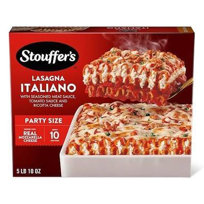 Stouffer’s Lasagna Italiano, Party Size Lasagna Frozen Meals, Frozen Dinners